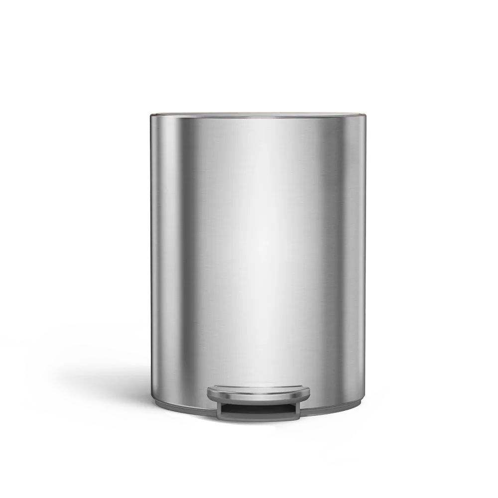 cubo semicircular con pedal de 6 litros Simplehuman