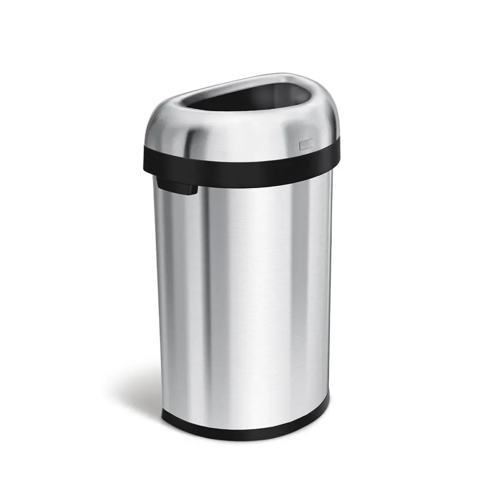 cubo semicircular de 60 litros simplehuman