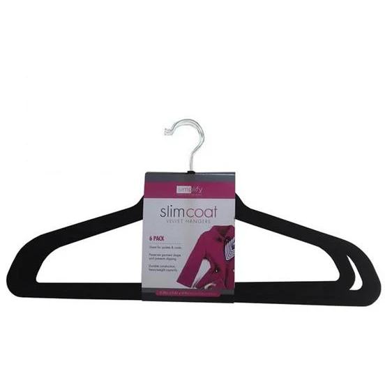 SET GANCHOS PARA ROPA 6 PIEZAS SIMPLIFY