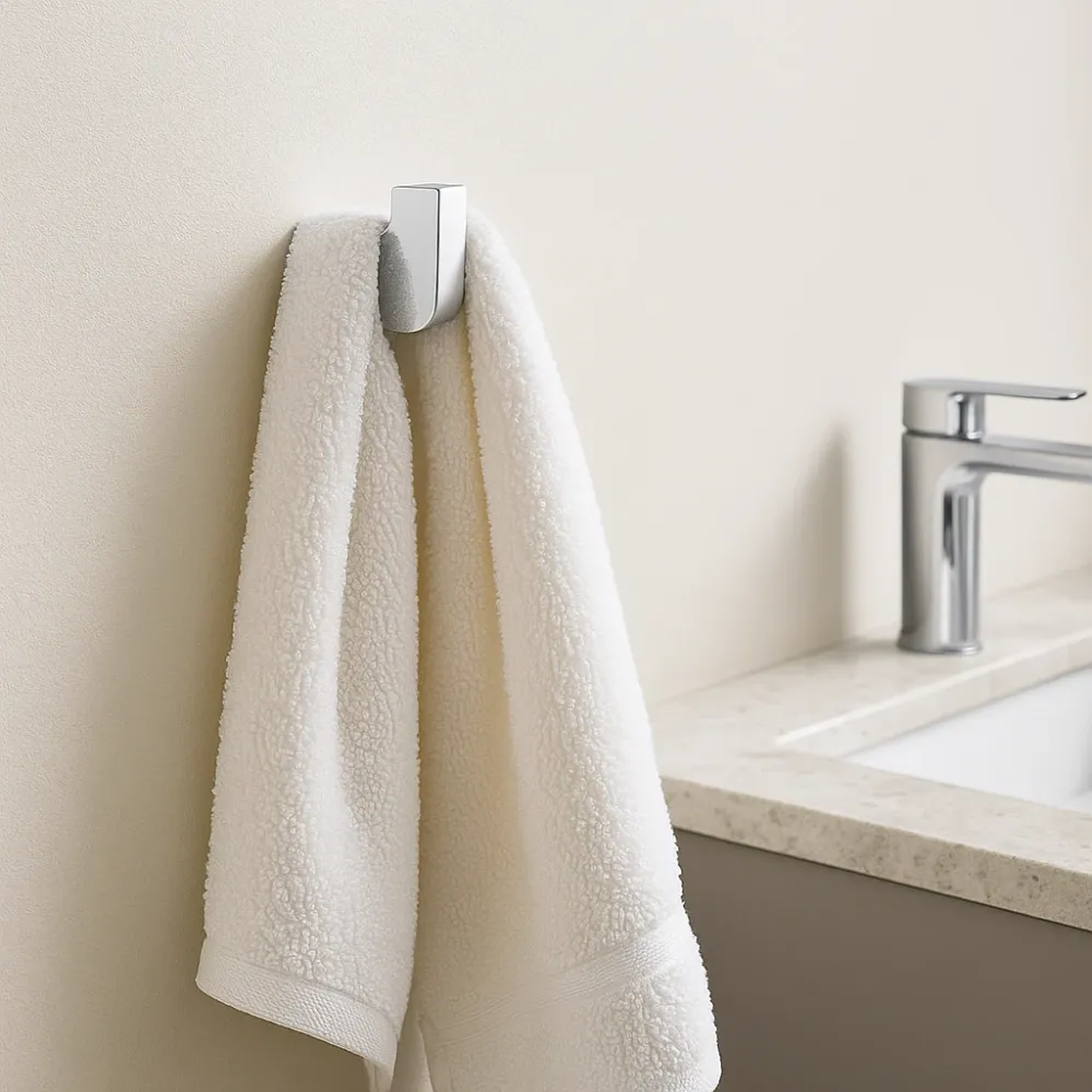 Percha Para Baño Cromo Tecnobath