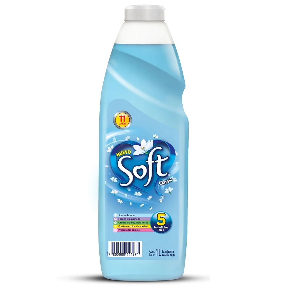 Suavizante Ropa Soft 1 Litro Unilever