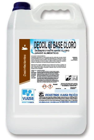Bactericida Deocil 60 Base Cloro 20Lts VIJUSA