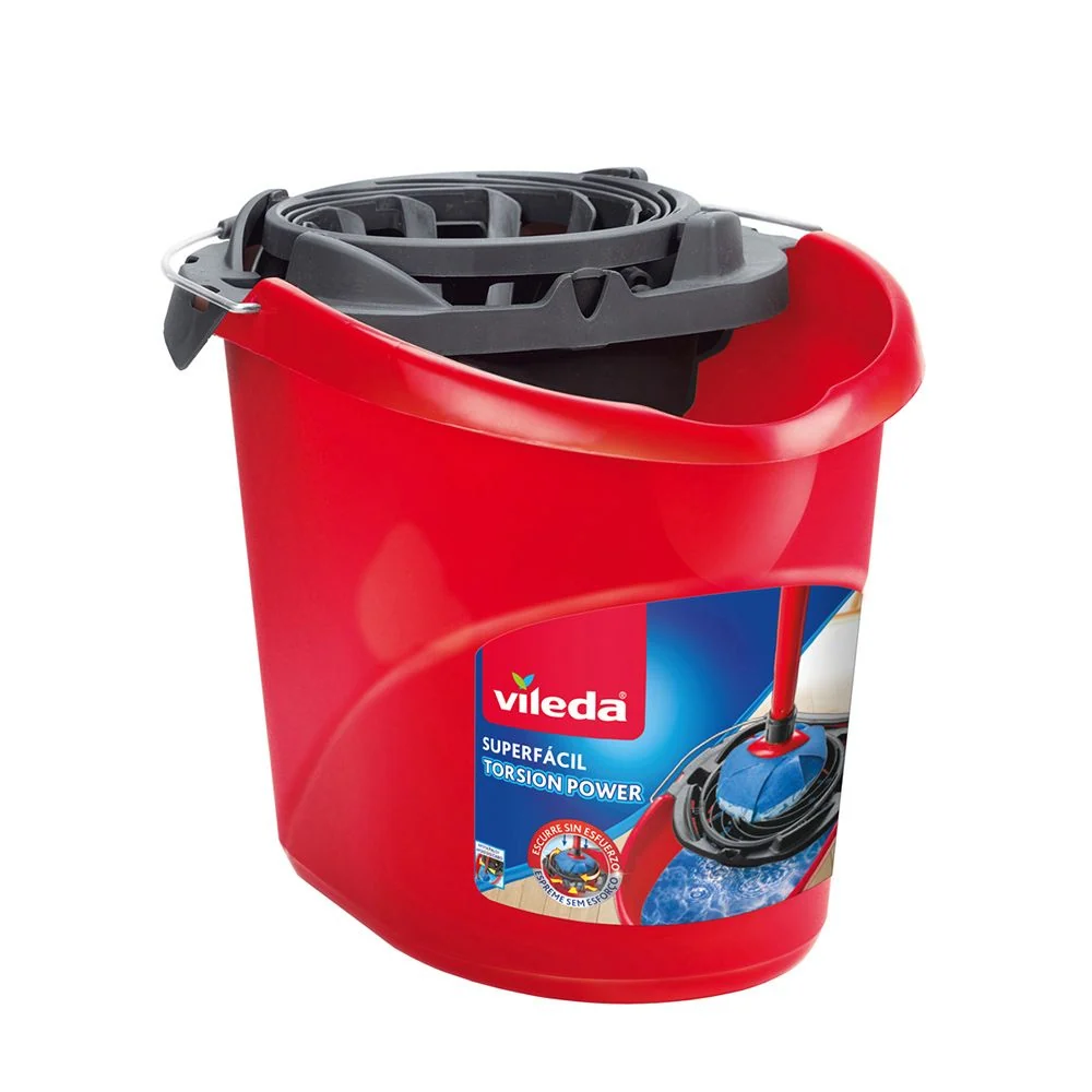 CUBO CON ESCURRIDOR SUPERFACIL 10 l VILEDA