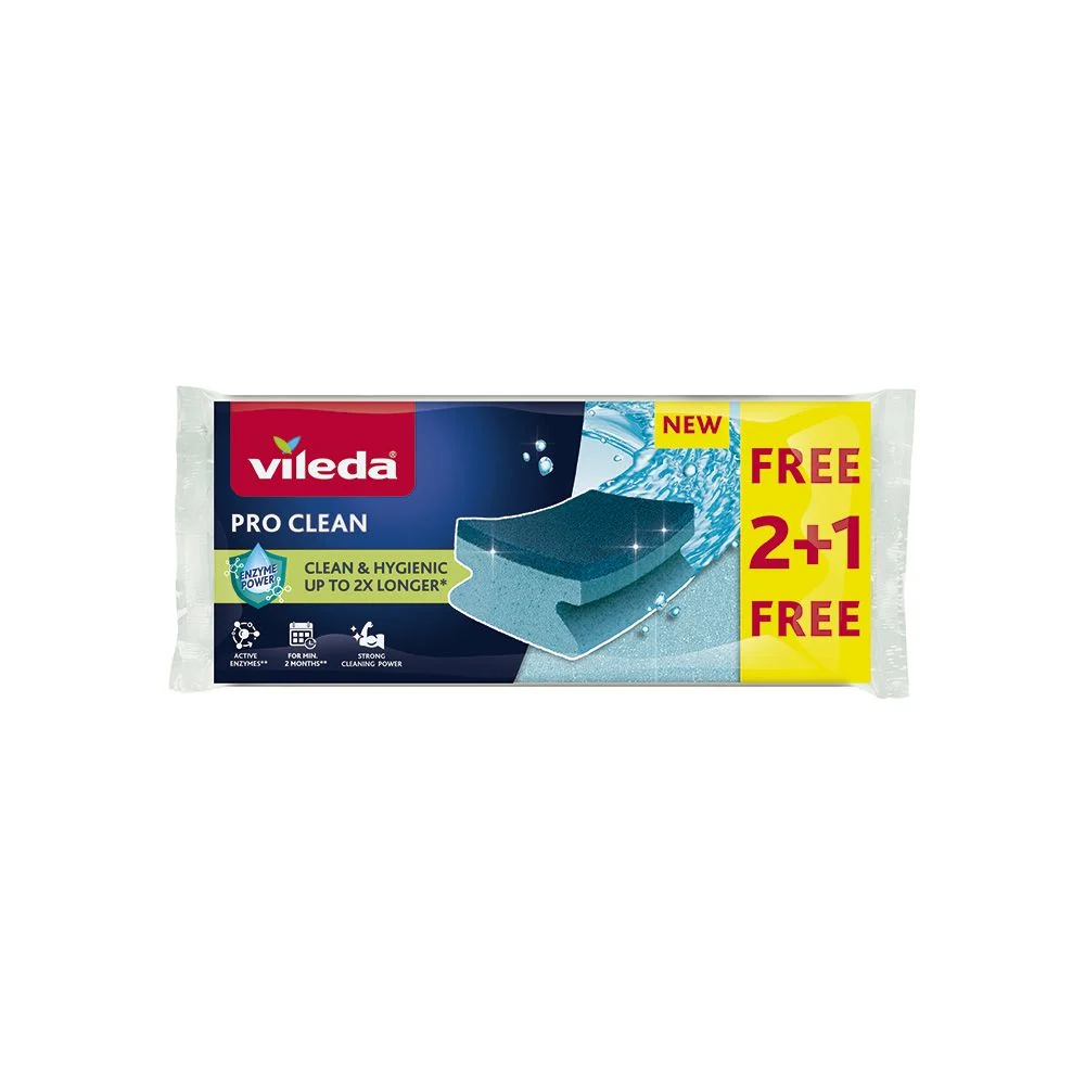 ESTROPAJO SU PRO CLEAN 2+1 VILEDA