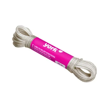 Cuerda para tender reforzada de 20 m York