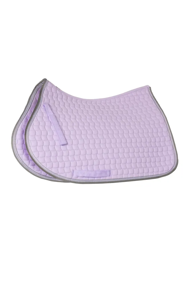 Adepto All Purpose Saddle Pad Languid Lavender Púrpura F