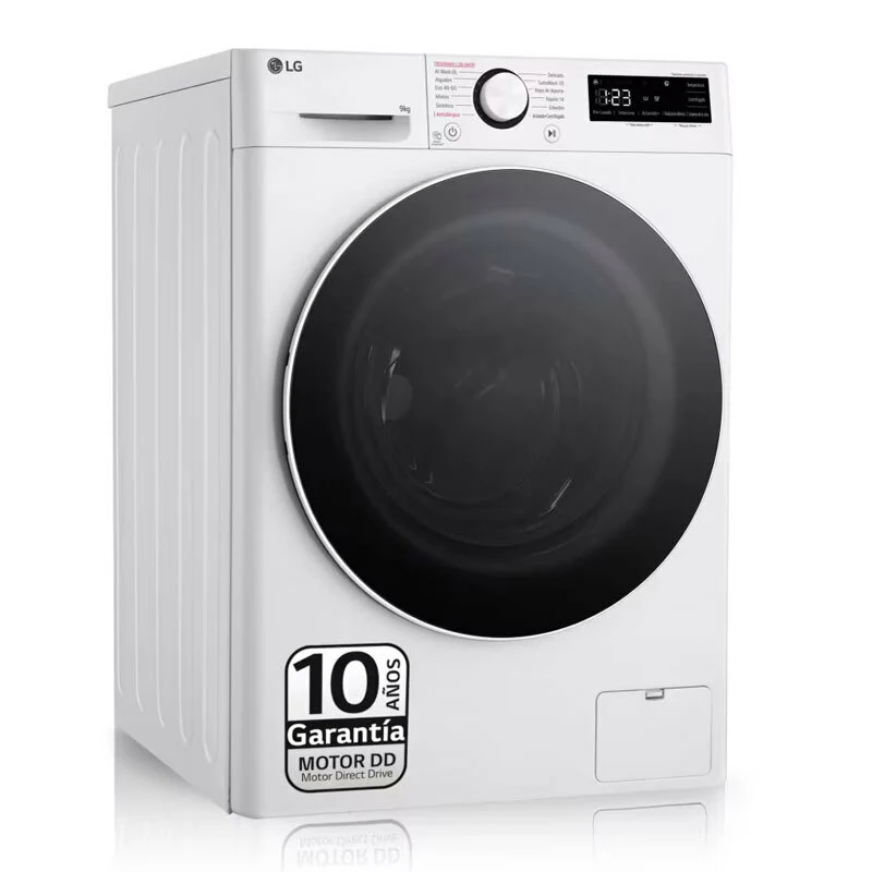 Lavadora LG F4WR6009A0W 9Kg Pack Familiar