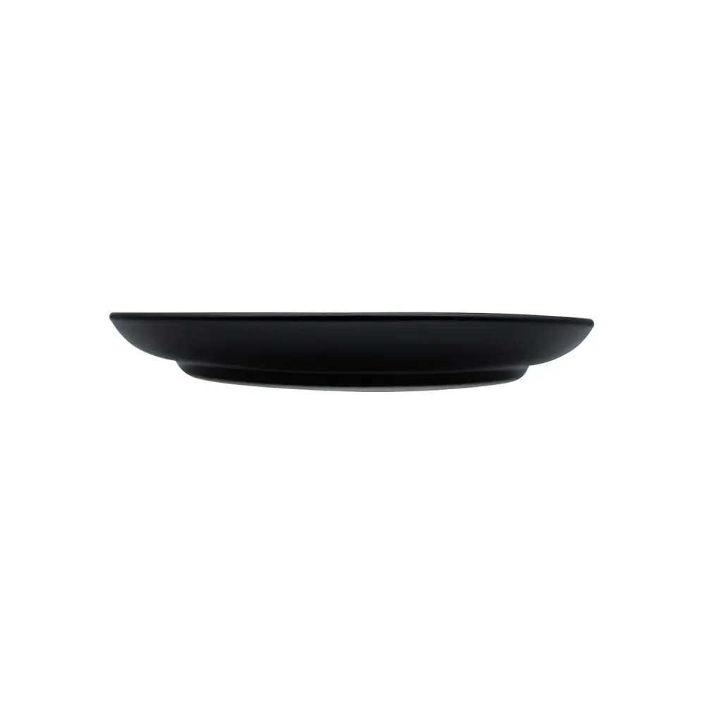 Plato Coupe 20.3 cm Negro Taba para Lavavajillas Automáticos