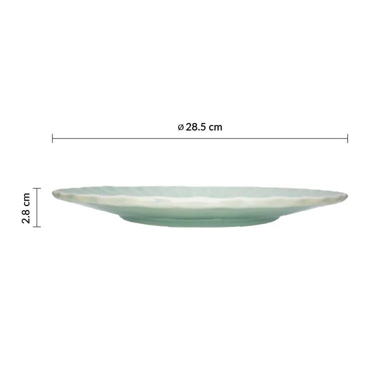 Plato Coupe 28.5 cm Nilo Bahí con Jabón Integrado