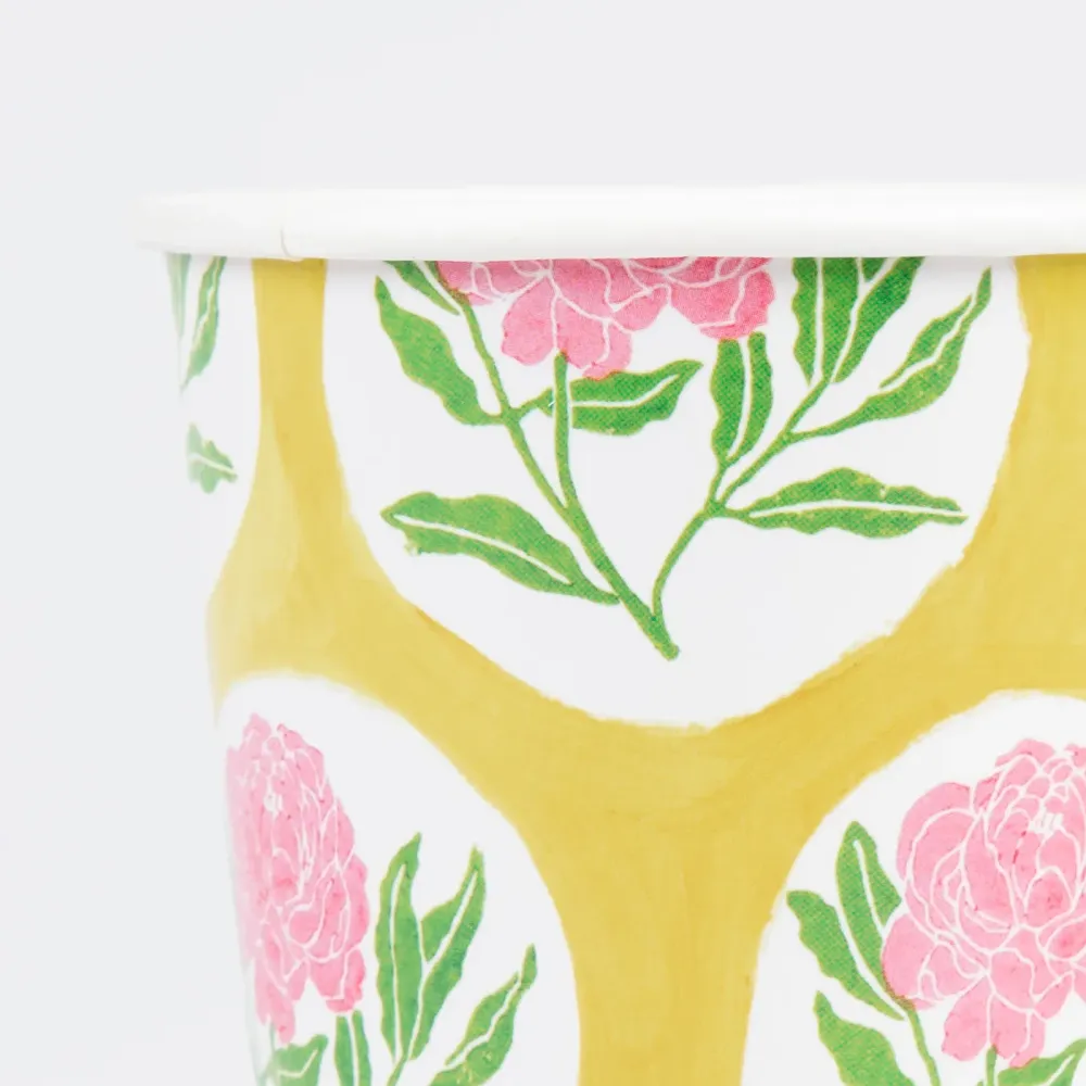 Vasos de papel diseño Molly Mahon